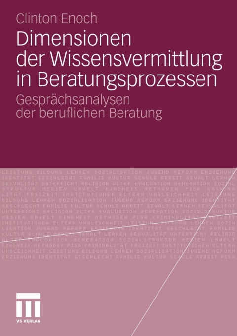 Cover image for book Dimensionen der Wissensvermittlung in Beratungsprozessen