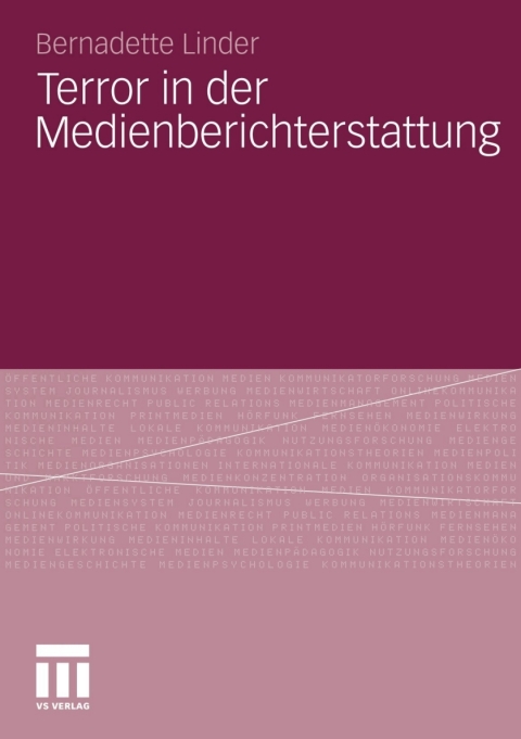 Cover image for book Terror in der Medienberichterstattung