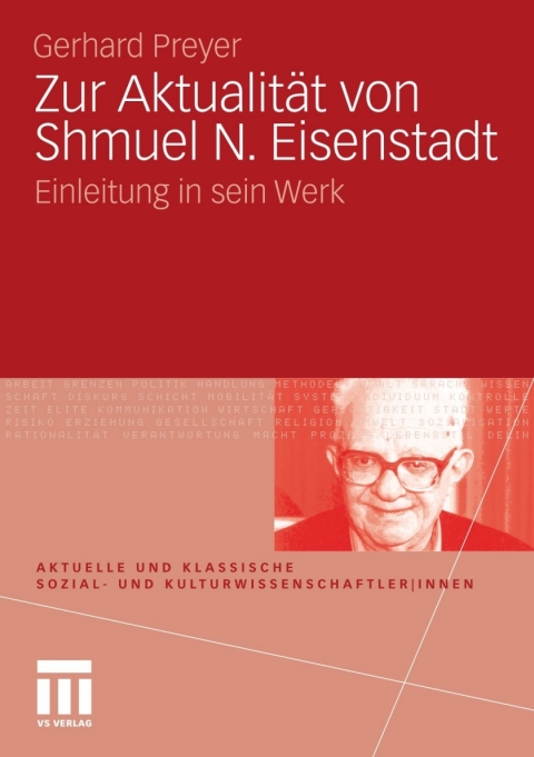 Cover image for book Zur Aktualität von Shmuel N. Eisenstadt