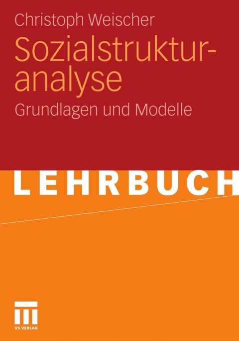 Cover image for book Sozialstrukturanalyse