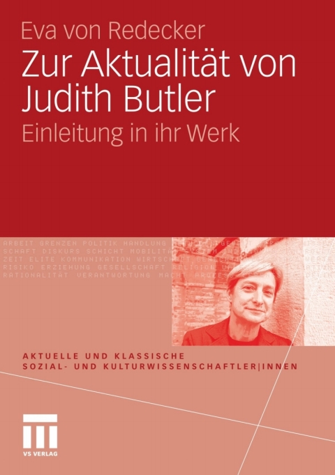 Cover image for book Zur Aktualität von Judith Butler