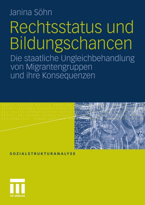 Cover image for book Rechtsstatus und Bildungschancen