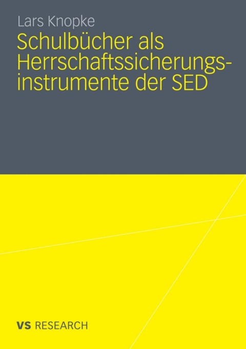 Cover image for book Schulbücher als Herrschaftssicherungsinstrumente der SED