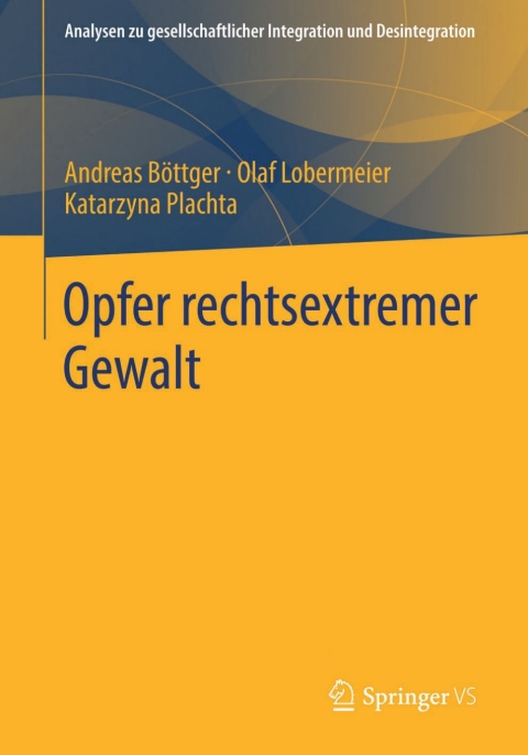 Cover image for book Opfer rechtsextremer Gewalt