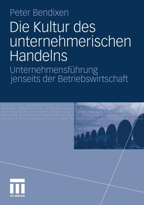 Cover image for book Die Kultur des unternehmerischen Handelns