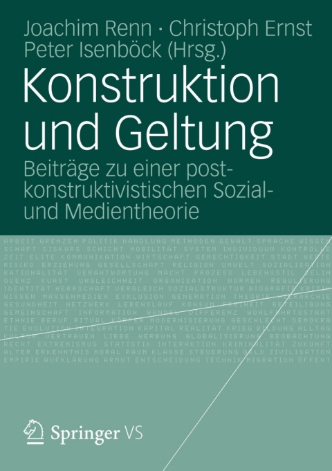 Cover image for book Konstruktion und Geltung