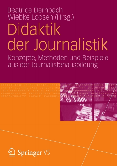Cover image for book Didaktik der Journalistik