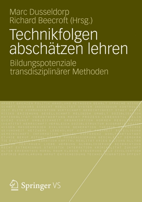 Cover image for book Technikfolgen abschätzen lehren