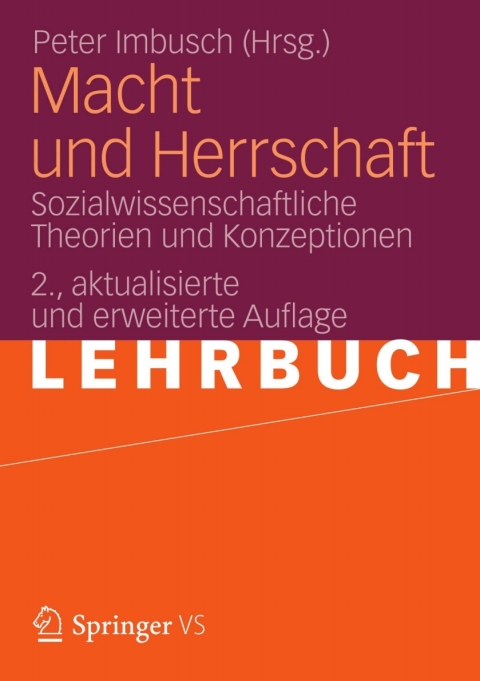 Cover image for book Macht und Herrschaft