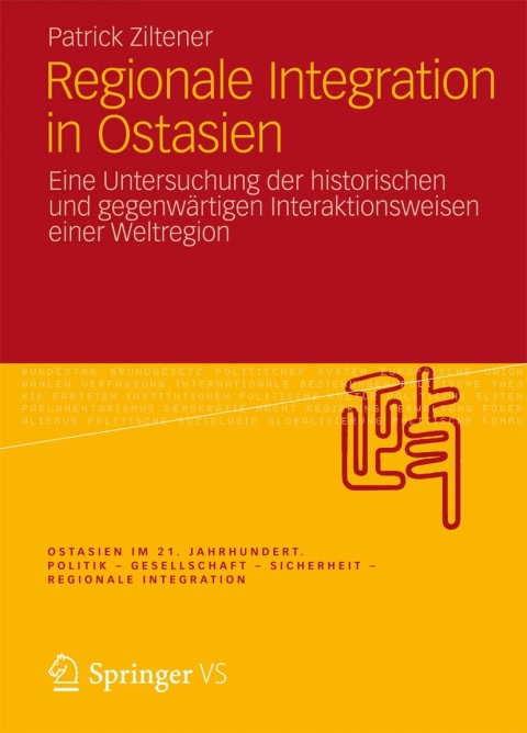 Cover image for book Regionale Integration in Ostasien