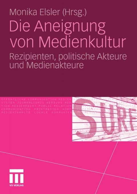 Cover image for book Die Aneignung von Medienkultur
