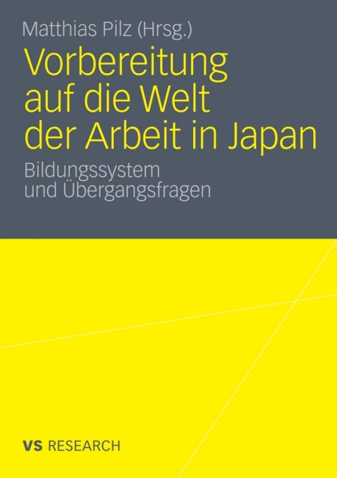 Cover image for book Vorbereitung auf die Welt der Arbeit in Japan