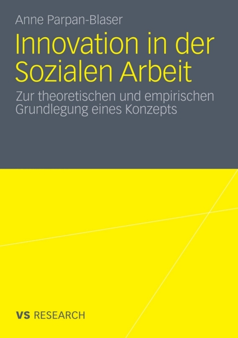 Cover image for book Innovation in der Sozialen Arbeit