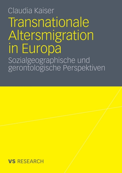 Cover image for book Transnationale Altersmigration in Europa
