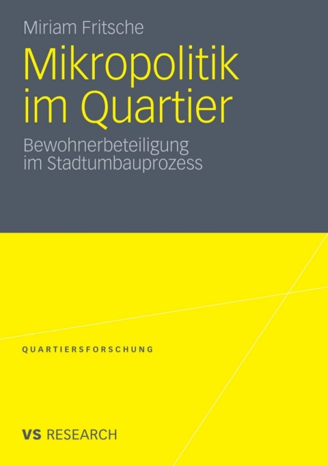 Cover image for book Mikropolitik im Quartier