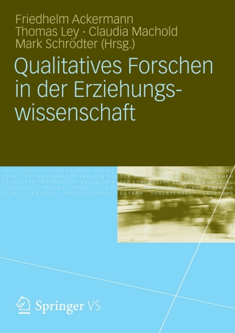 Cover image for book Qualitatives Forschen in der Erziehungswissenschaft