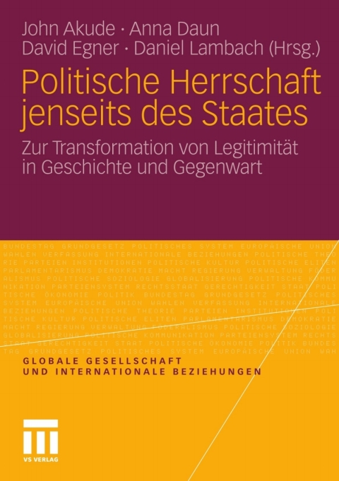 Politische Herrschaft jenseits des Staates 