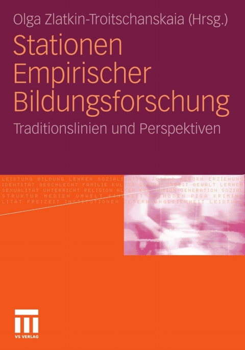 Cover image for book Stationen Empirischer Bildungsforschung