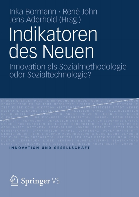 Cover image for book Indikatoren des Neuen