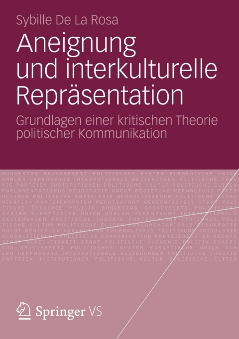 Cover image for book Aneignung und interkulturelle Repräsentation