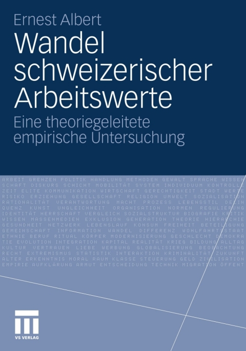 Cover image for book Wandel schweizerischer Arbeitswerte