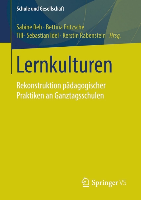 Cover image for book Lernkulturen