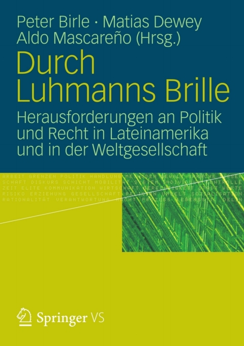 Cover image for book Durch Luhmanns Brille