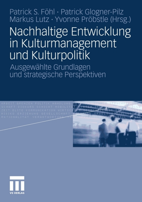 Cover image for book Nachhaltige Entwicklung in Kulturmanagement und Kulturpolitik