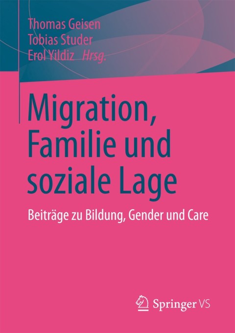 Cover image for book Migration, Familie und soziale Lage