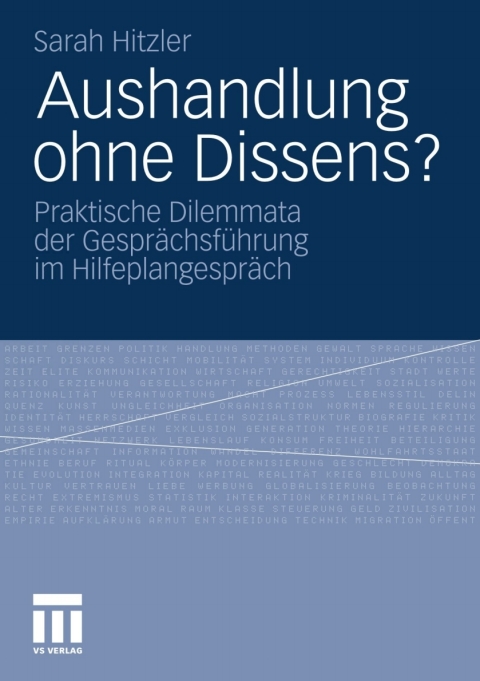 Cover image for book Aushandlung ohne Dissens?