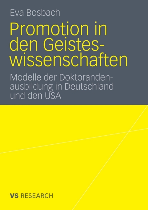 Cover image for book Promotion in den Geisteswissenschaften