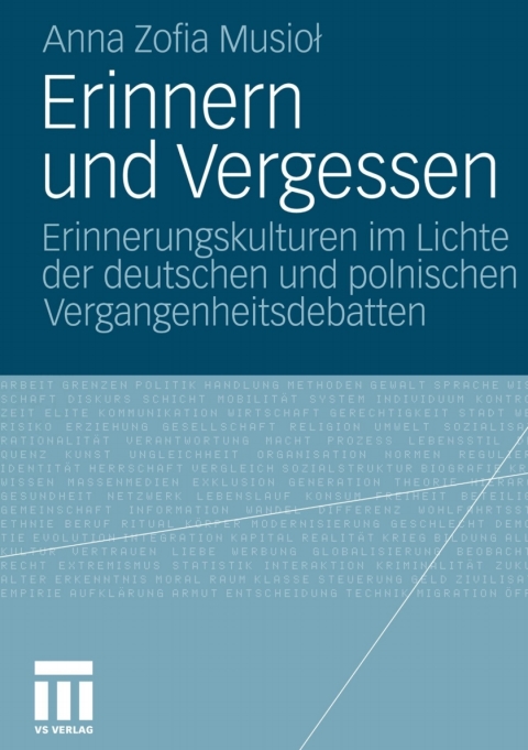 Cover image for book Erinnern und Vergessen
