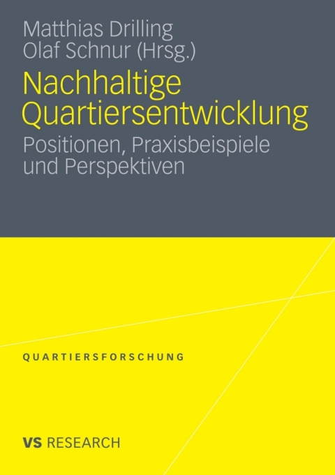Cover image for book Nachhaltige Quartiersentwicklung
