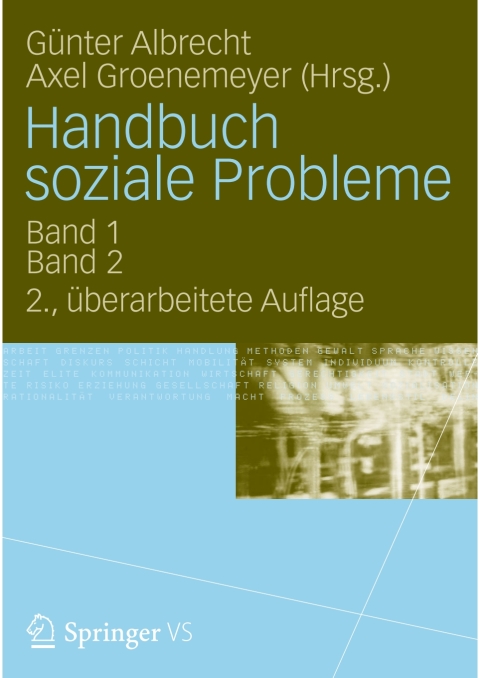 Cover image for book Handbuch soziale Probleme