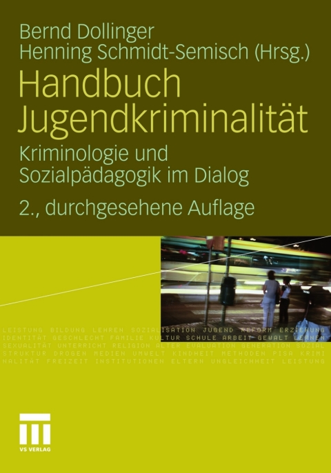 Cover image for book Handbuch Jugendkriminalität