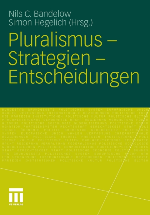 Cover image for book Pluralismus - Strategien - Entscheidungen