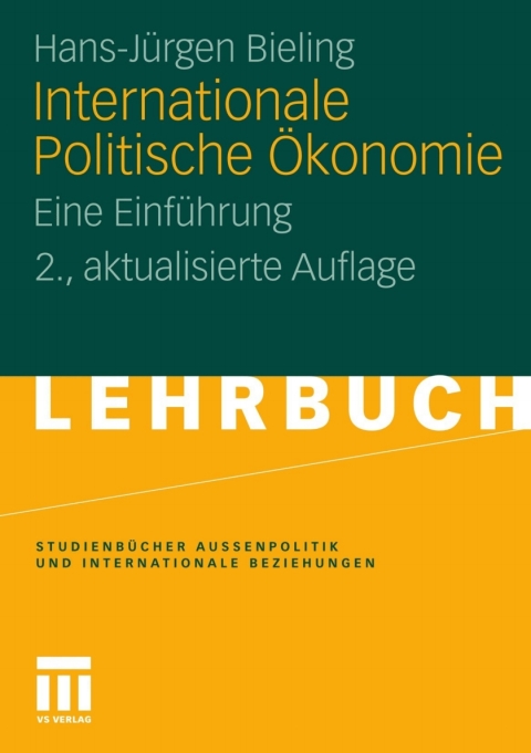 Cover image for book Internationale Politische Ökonomie