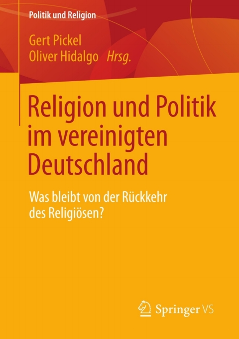 Cover image for book Religion und Politik im vereinigten Deutschland