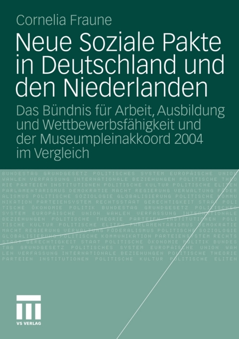 Cover image for book Neue Soziale Pakte in Deutschland und den Niederlanden