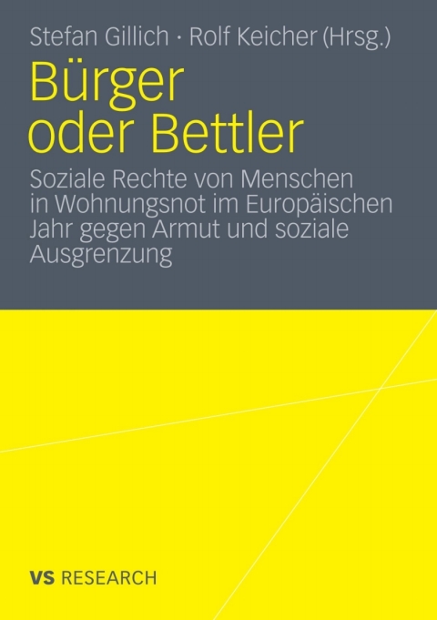 Cover image for book Bürger oder Bettler