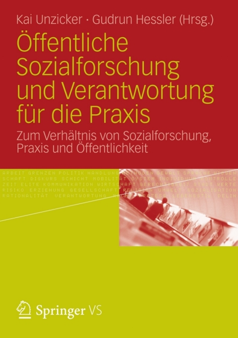 Cover image for book Öffentliche Sozialforschung und Verantwortung für die Praxis
