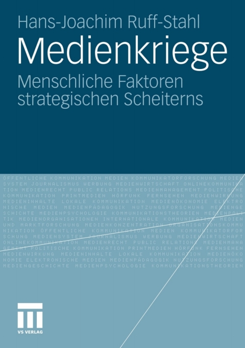 Cover image for book Medienkriege