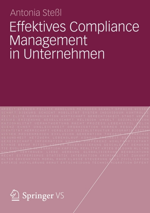 Cover image for book Effektives Compliance Management in Unternehmen