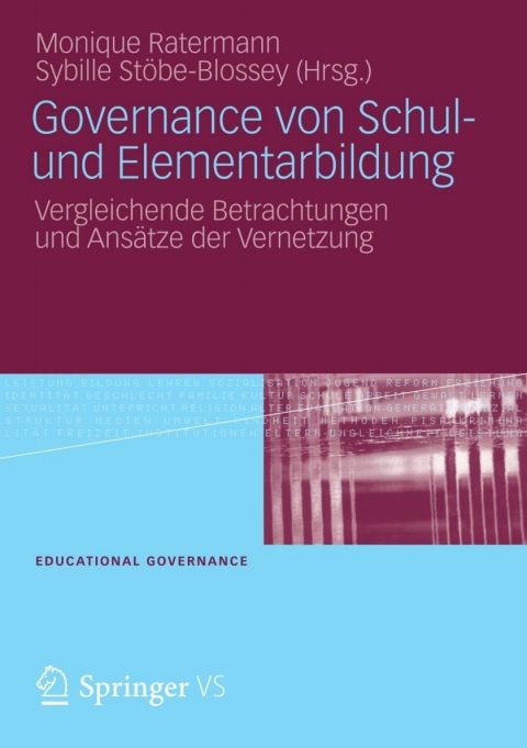 Cover image for book Governance von Schul- und Elementarbildung