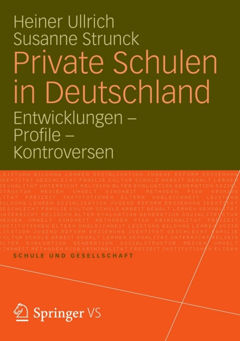 Cover image for book Private Schulen in Deutschland