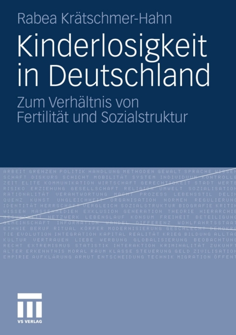 Cover image for book Kinderlosigkeit in Deutschland
