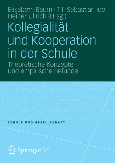 Cover image for book Kollegialität und Kooperation in der Schule