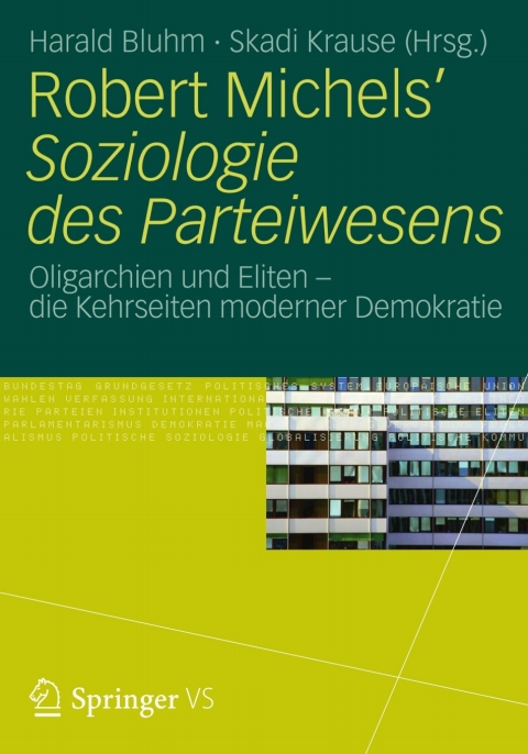Cover image for book Robert Michels’ Soziologie des Parteiwesens