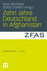 Cover image: Zehn Jahre Deutschland in Afghanistan 1st edition 9783531184494