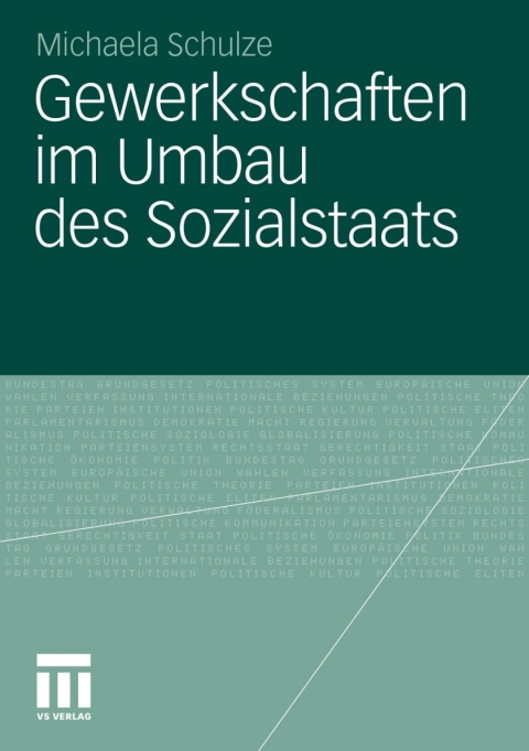 Cover image for book Gewerkschaften im Umbau des Sozialstaats